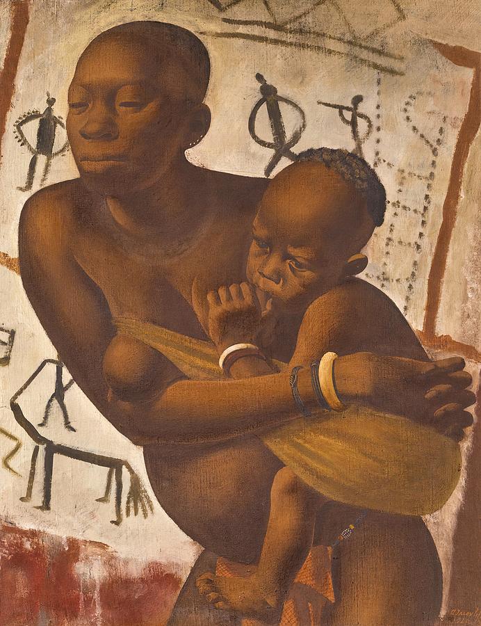 AF-Banda Woman with her Child