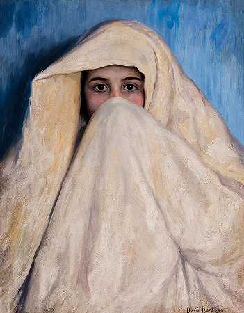摩尔女人`Moorish Woman by Dario Villares Barbosa