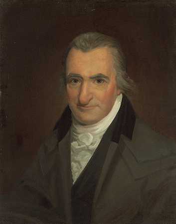 托马斯·潘恩。`Thomas Paine (c. 1806~1807) by John Wesley Jarvis