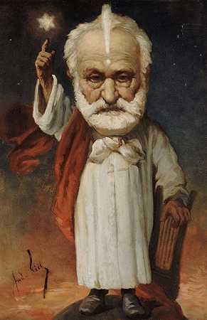 维克多·雨果`Victor Hugo (19th century) by André Gill