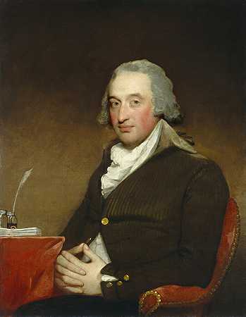 乔治·波洛克`George Pollock (1793~1794) by Gilbert Stuart