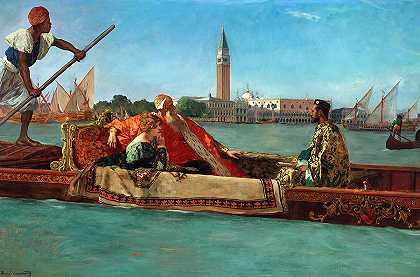 威尼斯总督`Doge of Venice by Jean-Joseph-Benjamin Constat