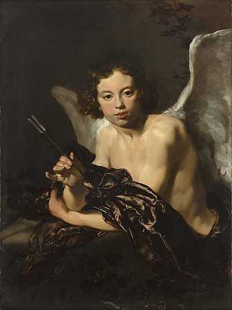 丘比特，亲爱的`Cupid, Amor by Johann Liss