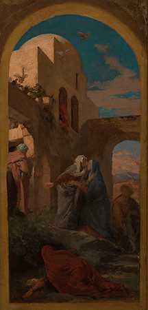 探访`La Visitation (1875) by Jules-Louis Machard