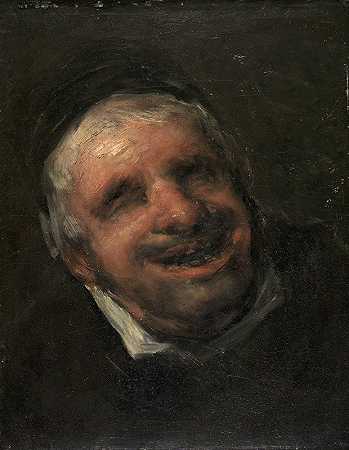 叔叔包`El tío Paquete (1819~1820) by Francisco de Goya