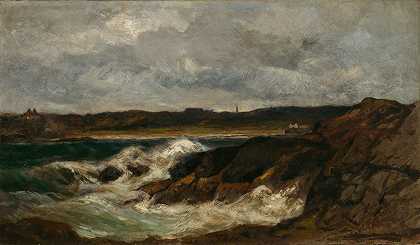纽波特`Newport (1877~1882) by Edward Mitchell Bannister