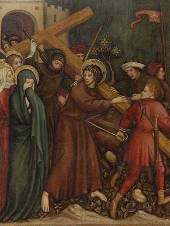 信用`Kreuztragung (around 1430–1440) by Umkreis des Meisters des Andreasaltars