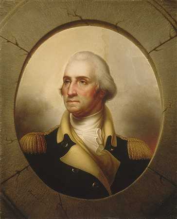乔治·华盛顿`George Washington (ca. 1846) by Rembrandt Peale