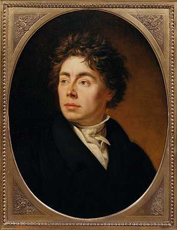 约瑟夫·克拉夫特，这位艺术家的兄弟`Josef Krafft, der Bruder des Künstlers (1820) by Johann Peter Krafft