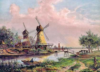荷兰的夏天`Summer in Holland by Joseph Hoover