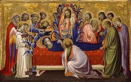 圣母之死`The Death of the Virgin (1405~10) by Gherardo Starnina