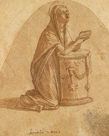 圣母报`The Virgin Annunciate (1464–1468) by Lazzaro Bastiani