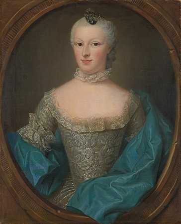 Margaretha Cornelia van de Poll（1726-1798）`Margaretha Cornelia van de Poll (1726~1798) (1750) by Jean Fournier