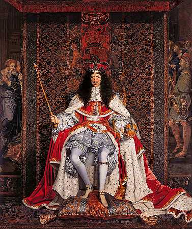 查理二世`Charles II by John Michael Wright