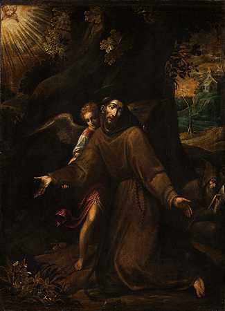 圣方济各的狂喜`The Ecstasy Of St Francis by Francesco Da Castello