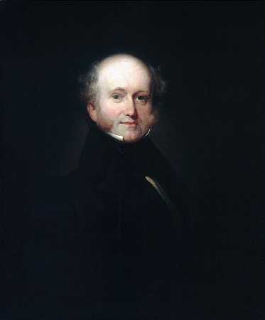 马丁·范布伦`Martin Van Buren (ca. 1837–38) by Henry Inman