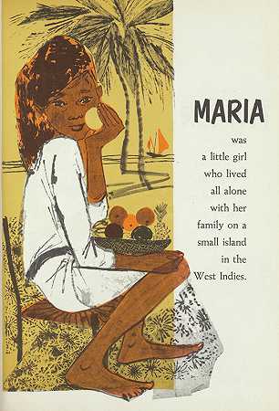 孤独玛丽亚pl2`Lonely Maria pl2 (1960) by Evaline Ness