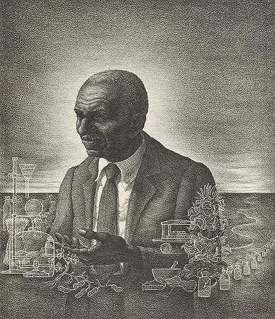 乔治·华盛顿·卡弗`George Washington Carver by Nicholas Panesis