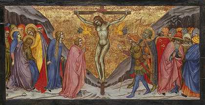 受难`The Crucifixion (1401~04) by Taddeo di Bartolo