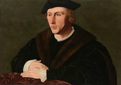 乔里斯·范埃格蒙德肖像`Portrait of Joris van Egmond (c. 1535 ~ c. 1540) by Jan van Scorel