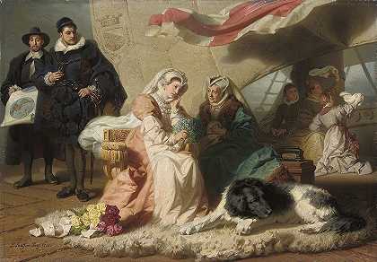 公主新娘`The princess bride (1888) by Emil Lauffer