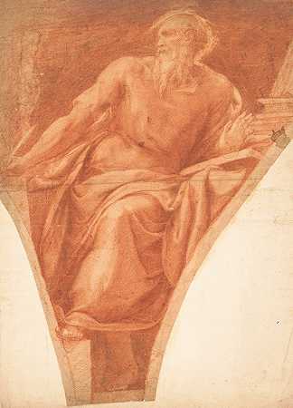圣杰罗姆研究`Study of St. Jerome (1578–79) by Girolamo Muziano
