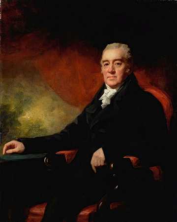 威廉·默里肖像，Esq`Portrait Of William Murray, Esq by Sir Henry Raeburn