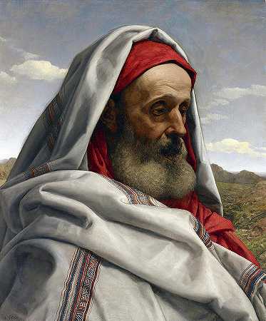 大马士革的以利以谢`Eliezer of Damascus by William Dyce