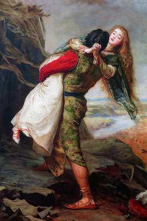 爱的王冠`The Crown of Love by Sir John Everett Millais