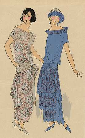 A、普雷沃斯特的丝带和织物。。。多愁善感。。。`Rubans et Tissus de A. PRÉVOST…SENTIMENTALES… (1923)