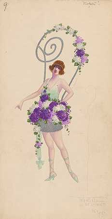 9-紫罗兰`9~Violets (1919 ~ 1920) by Will R. Barnes