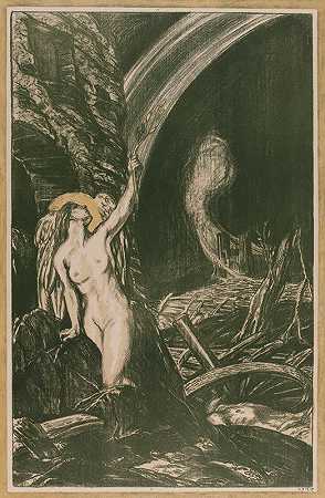 文艺复兴艺术`La Renaissance des arts (1917) by Charles Haslewood Shannon
