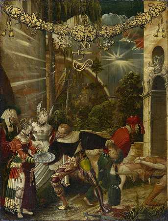 圣约翰的斩首`The Beheading of Saint John the Baptist (1517) by Niklaus Manuel