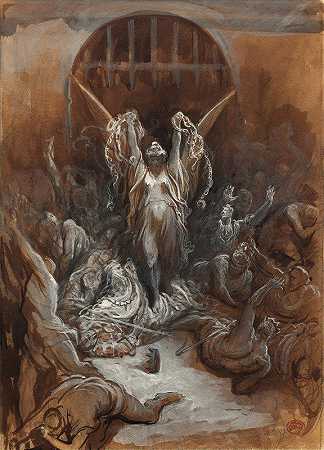 自由`Liberty (c. 1865~1875) by Gustave Doré