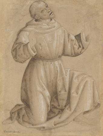 圣方济各接受圣名`Saint Francis Receiving the Stigmata (early 16th century) by Giovanni di Pietro