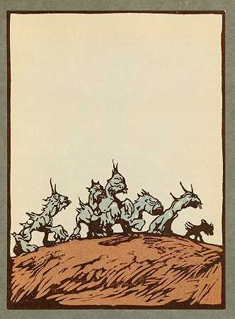 44个土耳其童话Pl 43`Forty~four Turkish fairy tales Pl 43 (1913) by Willy Pogany