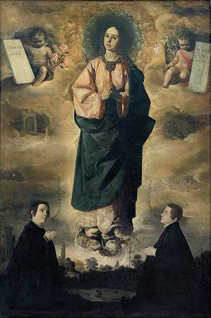 完美受孕`Immaculate Conception (1632) by Francisco de Zurbarán