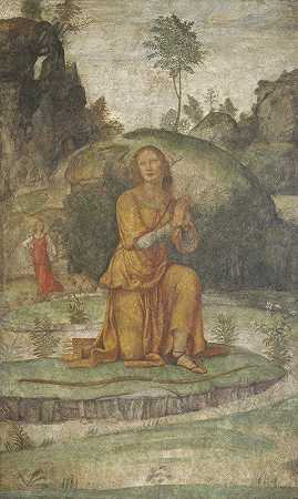 Procris向戴安娜祈祷`Procris Prayer to Diana (c. 1520~1522) by Bernardino Luini