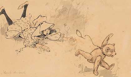 泰迪熊历险记VI`Adventures of a Teddy Bear VI (1922) by Frank Ver Beck