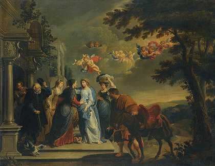 恶魔拜访`The Visitation by Willem van Herp