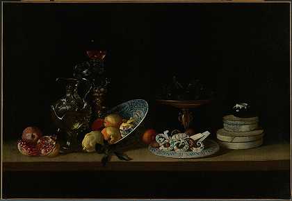胡安·范德哈门和莱昂的静物画`Still Life (ca. 1630–35) by Juan van der Hamen y León