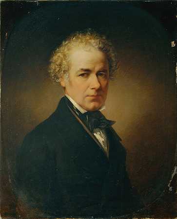 约翰·恩德在那里`Der Maler Johann Ender (1854) by Eduard Ender