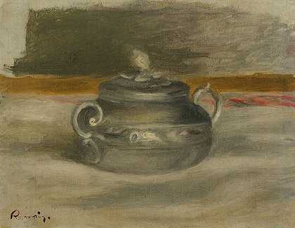 皮埃尔·奥古斯特·雷诺阿的糖果`Le Sucrier (circa 1908~09) by Pierre-Auguste Renoir