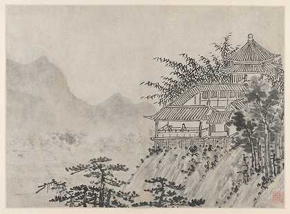 千英亩的云`The Thousand Acres of Clouds (after 1490) by Shen Zhou