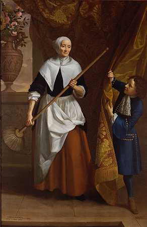 布里奇特·霍姆斯（1591-1691）`Bridget Holmes (1591~1691) by John Riley