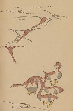 赵̄，朱̄，ryakugashiki，Pl.17`Chōjū ryakugashiki, Pl.17 (1868~1912) by Masayoshi Kitao