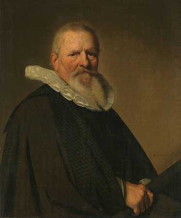 彼得·雅各布斯·肖特（1570-1645），哈勒姆市市长`Pieter Jacobsz Schout (1570~1645), Burgomaster of Haarlem (1641) by Johannes Cornelisz Verspronck