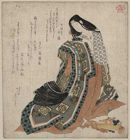 嗨ōgi`Hiōgi (1820~1822) by Katsushika Hokusai