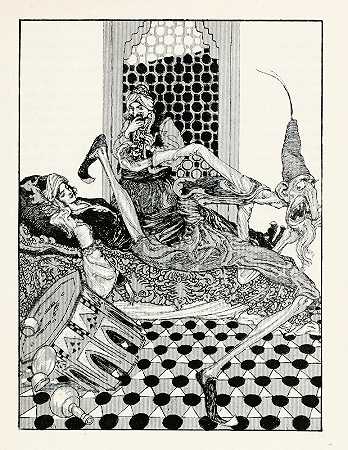 44个土耳其童话Pl 31`Forty~four Turkish fairy tales Pl 31 (1913) by Willy Pogany
