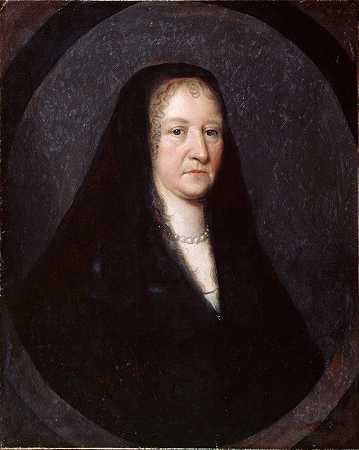 简·卡特莱特夫人`Mrs Jane Cartwright by John Greenhill